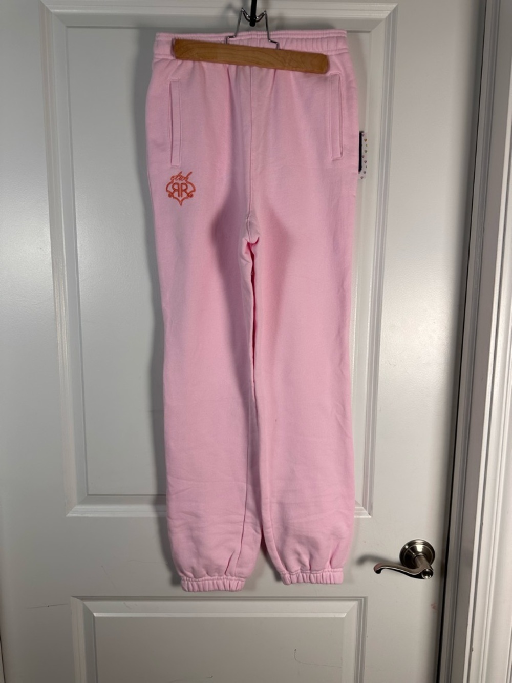 Roller Rabbit Target Sweatpants Pink Jogger Women XXS Cozy Lounge NWT - Picture 6 of 6